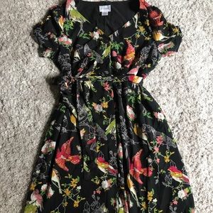 Motherhood maternity bird dress